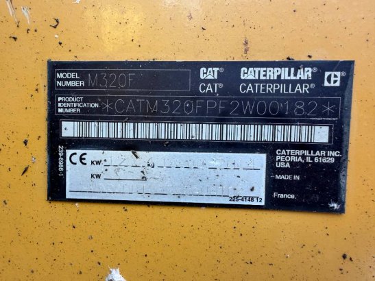 CAT M320F M320F 2014 2 Wheeled Excavators image 10