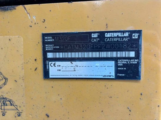 CAT M320F M320F 2014 2 Wheeled Excavators image 10