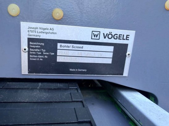 Vögele SUPER 1800-3i Vögele SUPER 1800-3i 2019 2 Asphalt pavers image 11