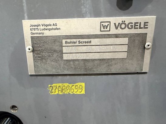Vögele SUPER 1300-3i Vögele SUPER 1300-3i 2016 2 Asphalt pavers image 11