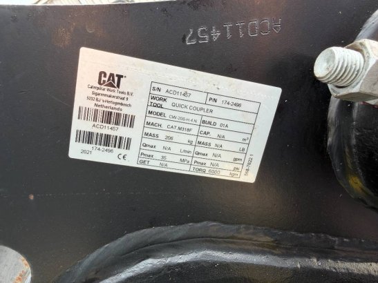 CAT M318F M318F 2015 2 Wheeled Excavators image 12