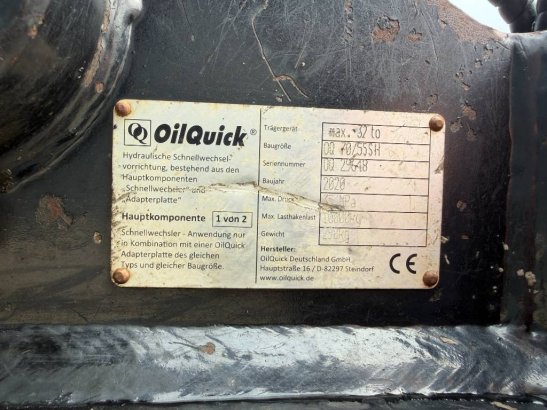 OilQuick OQ70/55 - M318D / 320D / 320E / 320F / 323D / 323E OilQuick OQ70/55 - M318D / 320D / 320E / 320F / 323D / 323E 20...