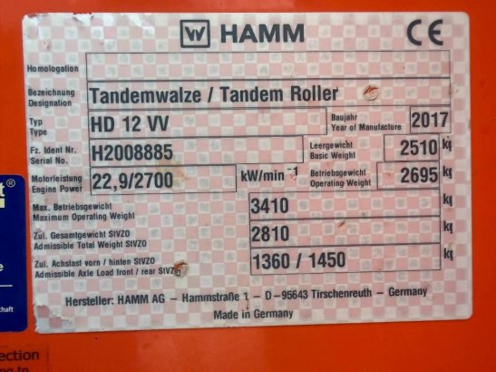 Hamm HD12 VV HD12 VV 2017 2 image 14