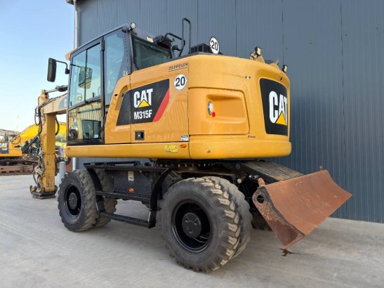 CAT M315F - With OilQuick M315F - With OilQuick 2017 2 Wheeled Excavators image 3