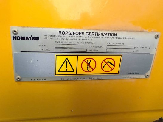 Komatsu WA470-8 - Joystick Steering 848 2018 2 Wheel Loaders image 5