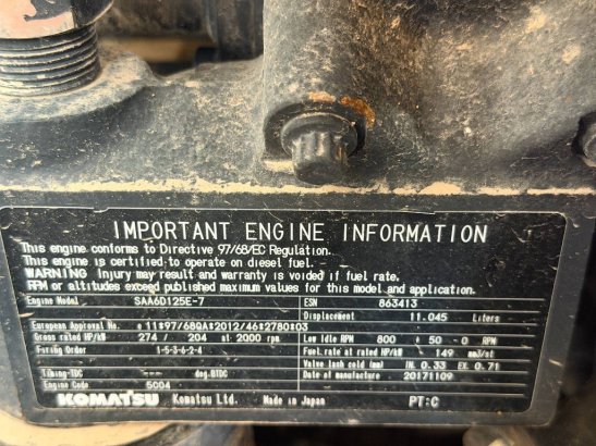 Komatsu WA470-8 - Joystick Steering 848 2018 2 Wheel Loaders image 6