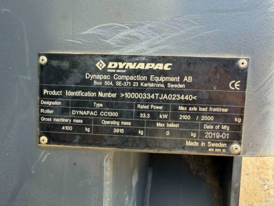 Dynapac CC1300 533 2019 2 image 7