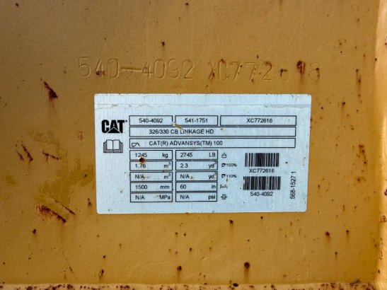 CAT 326F / 329D / 329D / 330F 326F / 329D / 329D / 330F 2023 2 image 7