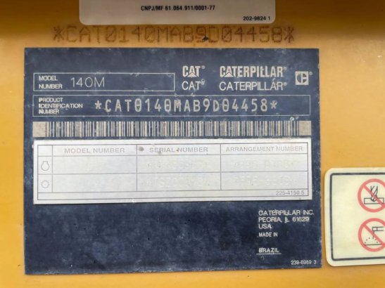 CAT 140M 483 2014 2 Motor graders image 9
