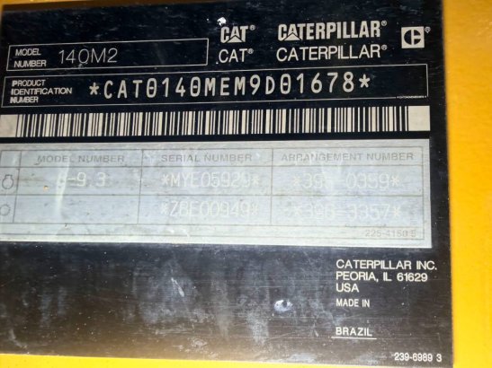 CAT 140M2 140M2 2014 2 Motor graders image 9