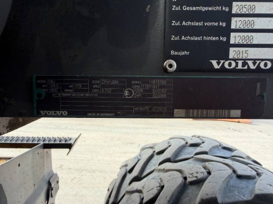 Volvo EW180E EW180E 2015 2 Wheeled Excavators image 9