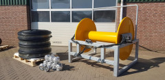 Beregenings slangen en haspels