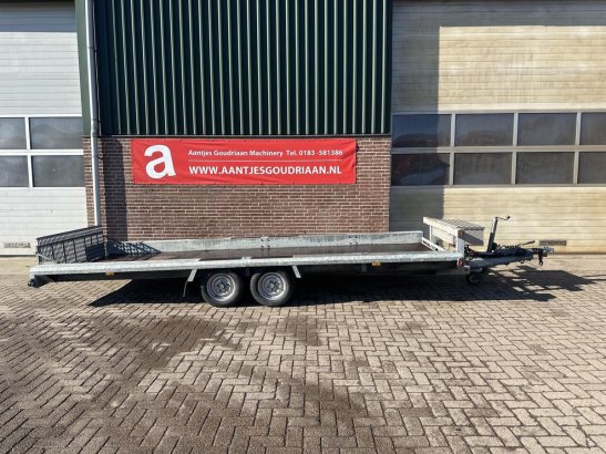 Machinetransporteur - Gebruikt Machinetransporteur - Gebruikt 2 Flatbed open trailers