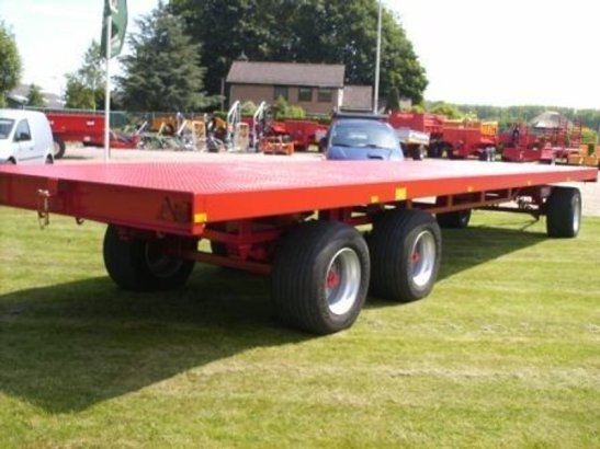 Onbekend 1 Flatbed open trailers