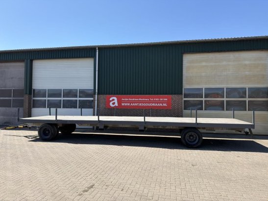 Onbekend 2 Flatbed open trailers