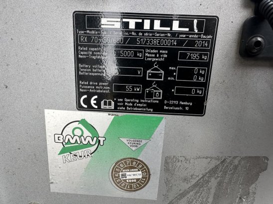 Still RX 70-50 RX 70-50 2014 2 Forklift image 10