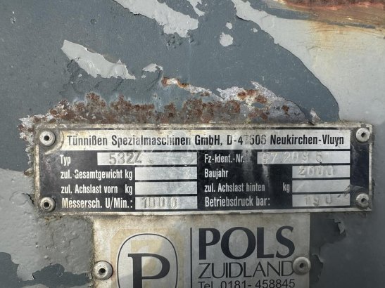 Tunnissen TS 532 versnipperaar - Gebruikt Tunnissen TS 532 versnipperaar - Gebruikt 2 image 10