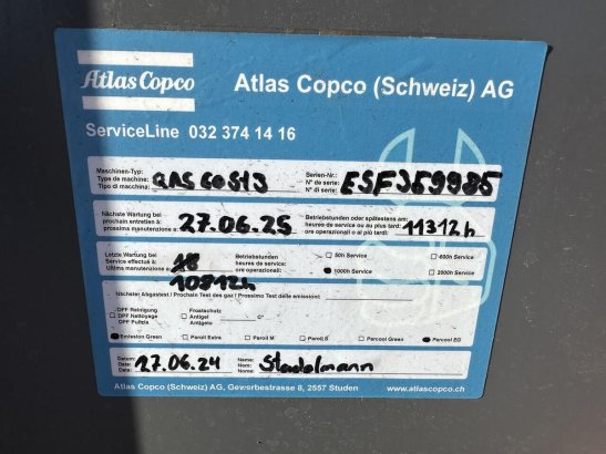 Stroom aggregaat QAS60 - Gebruikt STROOM aggregaat QAS60 - Gebruikt 2 Compressors image 10