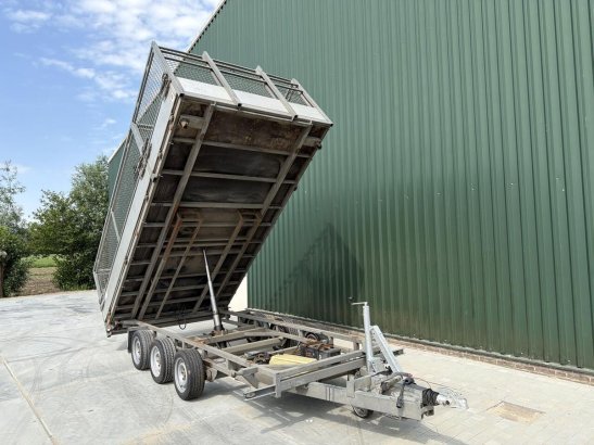 3 asser tridem kipper - Gebruikt 3 asser tridem kipper - Gebruikt 2007 2 Dump trailers image 14