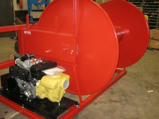 AGM haspel met pomp AGM haspel met pomp 1 image 2