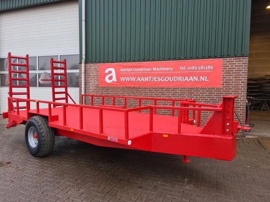 Oprijwagen/ bakkenwagen Oprijwagen/ bakkenwagen 2010 1 Flatbed open trailers image 2