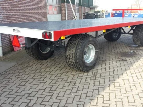 12 tons balenwagen 12 tons balenwagen 1 Flatbed open trailers image 2