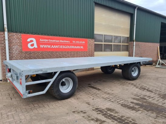 Balenwagen verzinkt balenwagen verzinkt 2023 1 Flatbed open trailers image 3
