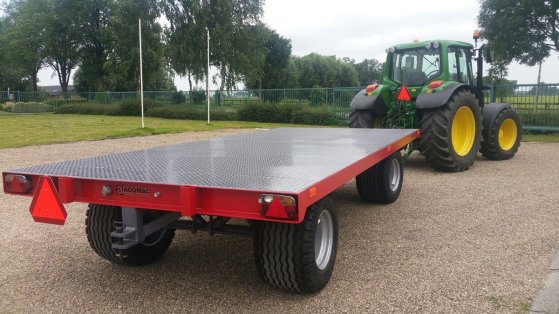 Balenwagen balenwagen 1 Flatbed open trailers image 3