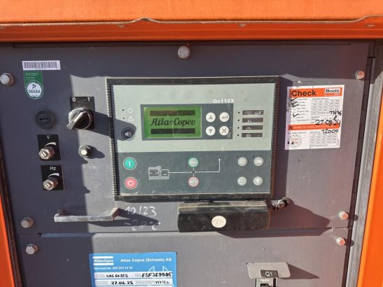 Stroom aggregaat QAS60 - Gebruikt STROOM aggregaat QAS60 - Gebruikt 2 Compressors image 4