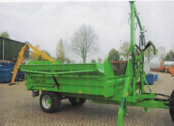 Kipper met opbouwkraan Kipper met opbouwkraan 1 Dump trailers image 4