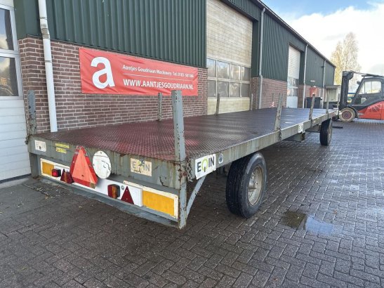 Industrie aanhanger - Gebruikt industrie aanhanger - Gebruikt 2 Flatbed open trailers image 4