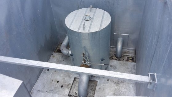 Agomac gegalvaniseerde mest-pompcontainer Agomac gegalvaniseerde mest-pompcontainer 1 image 10