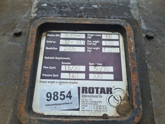 Rotar Sloopsorteergrijper RSG 3008 ROTAR Sloopsorteergrijper RSG 3008 2005 2 image 6