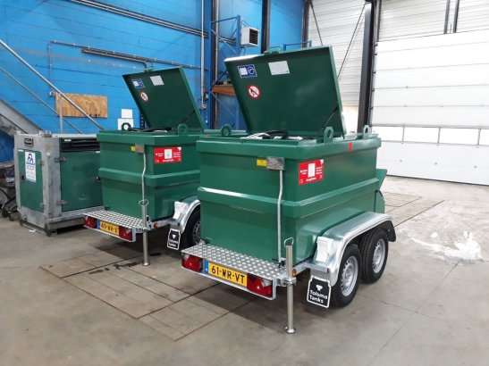 Brandstof aanhanger Brandstof aanhanger 1 Flatbed open trailers image 6