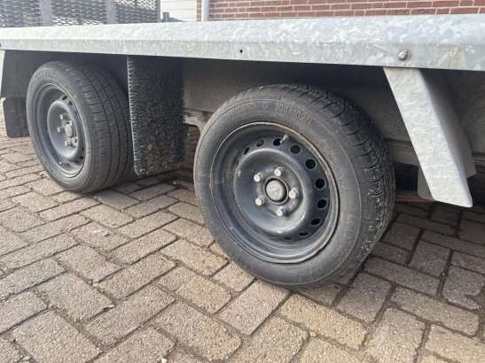 Hapert machinetransporter - Gebruikt Hapert machinetransporter - Gebruikt 2021 2 Flatbed open trailers image 6
