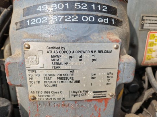 Atlas Copco 1995 2 Compressors image 7