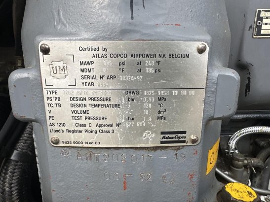 Lucht compressor - Gebruikt lucht compressor - Gebruikt 1992 2 Compressors image 8