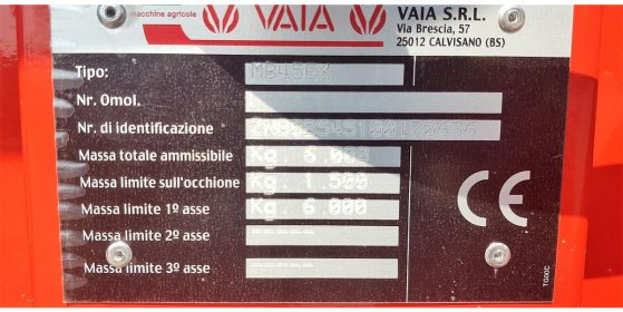 Vaia MB 45 Water tank Vaia MB 45 Water tank 2017 1 image 16