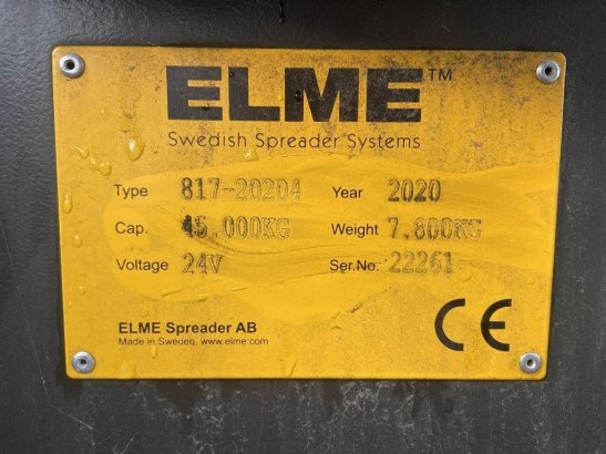 SMV Elme 817-20204 Spreader SMV Elme 817-20204 Spreader 2020 2 image 11
