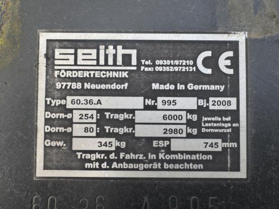 Seith 60.36.A Seith 60.36.A 2008 2 image 20