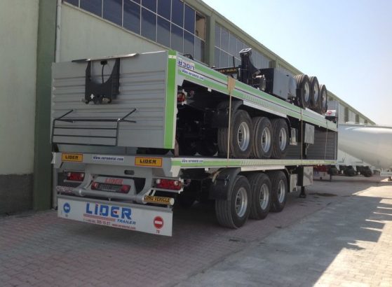 Lider 50T Container Chassis Semi-Trailer 2026 RF6154 50T Container Chassis 2026 0 image 4