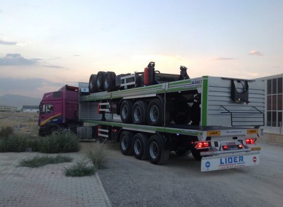 Lider 50T Container Chassis Semi-Trailer 2026 RF6154 50T Container Chassis 2026 0 image 3