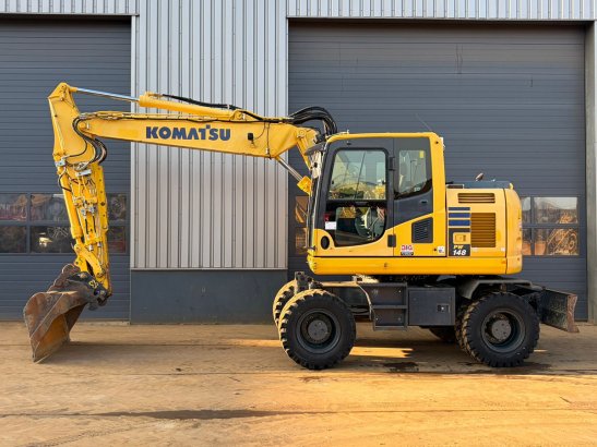 Komatsu PW148-10 PW148-10 2017 2 Wheeled Excavators image 16