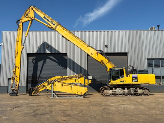 Komatsu PC490HRD-10 - 28m Demolition Boom PC490HRD-10 - 28m Demolition Boom 2018 2 Crawler Excavators