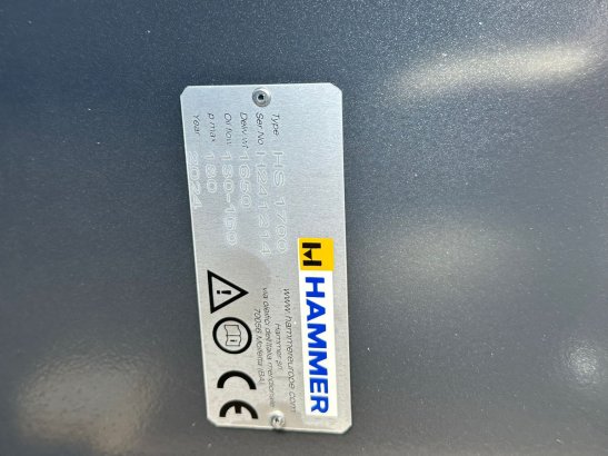 Hammer HS1700 Hammer HS1700 2024 1 image 10
