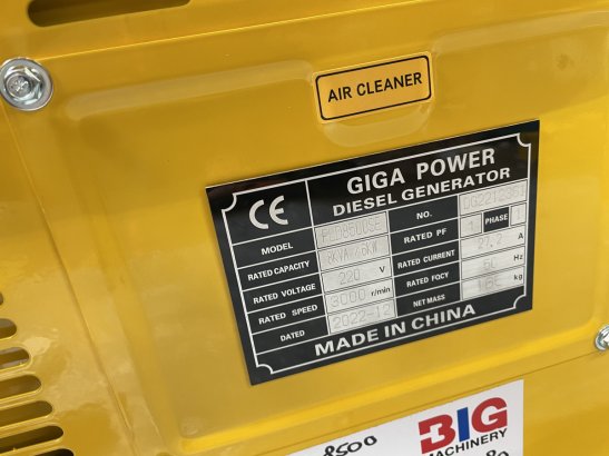 Giga power PLD8500SE 8 kVA silent generator Giga power PLD8500SE 8 kVA silent generator 2022 1 Generators image 10