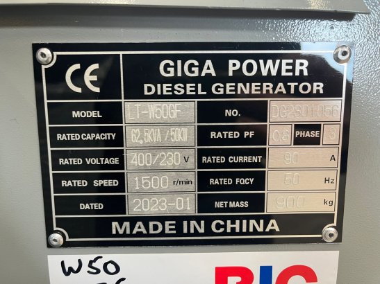 Giga power LT-W50-GF 62.5 kVA silent set Giga power LT-W50-GF 62.5 kVA silent set 2023 2 Generators image 10