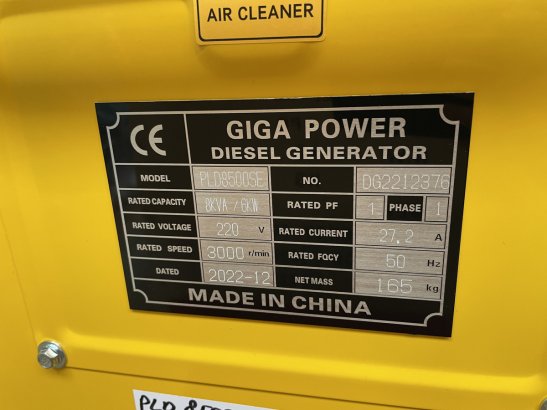 Giga power PLD8500SE 8 kVA silent generator Giga power PLD8500SE 8 kVA silent generator 2022 1 Generators image 10