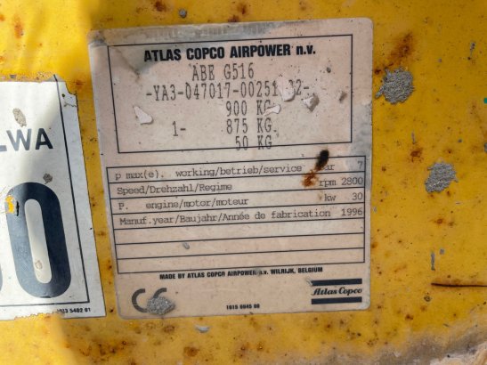 Atlas Copco ABEG516 ABEG516 1996 2 Compressors image 12