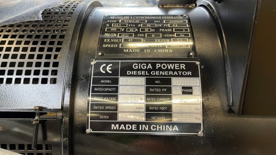 Giga power LT-W50-GF 62.5 kVA Open generator Giga power LT-W50-GF 62.5 kVA Open generator 2022 1 Generators image 28
